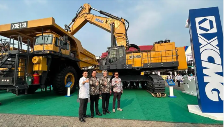 XCMG Boyong 26 Alat Berat Baru Dalam Mining Indonesia 2023